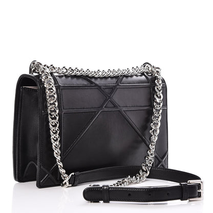Christian Dior Lambskin Medium Diorama Flap Bag Black 4 of 9