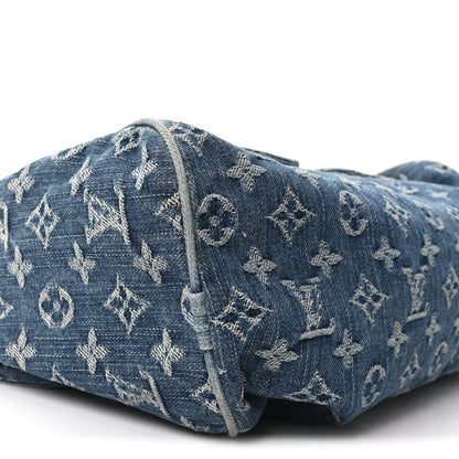 Louis Vuitton Monogram Denim Neo Speedy Blue 8 of 9