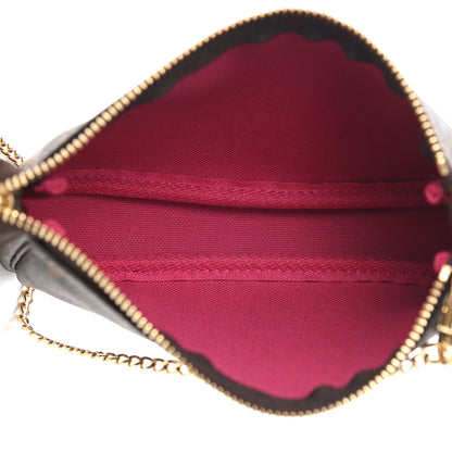 Louis Vuitton Monogram 2020 Christmas Animation Roller Coaster Mini Pochette Accessories Pivoine 5 of 8
