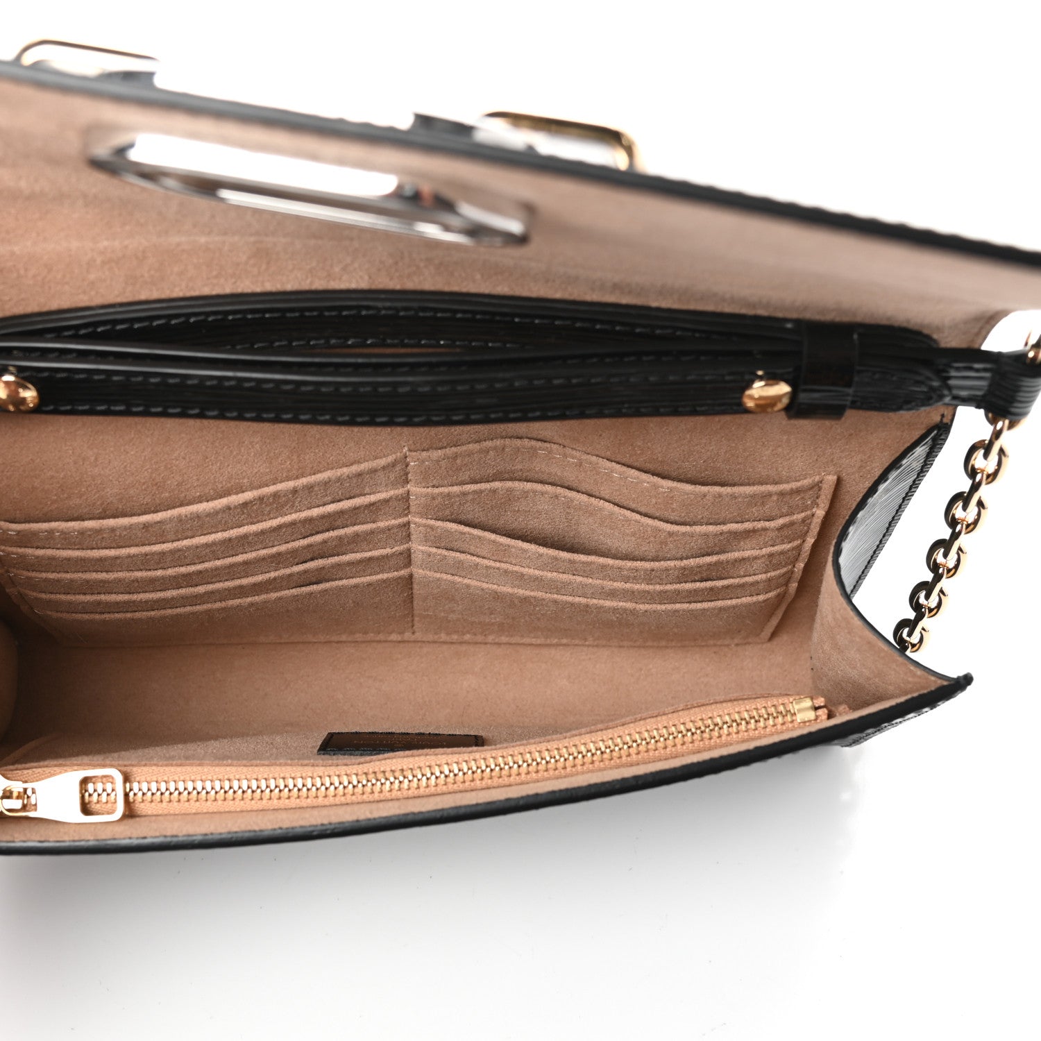 Louis Vuitton Electric Epi Pochette Evening Clutch Black 5 of 9