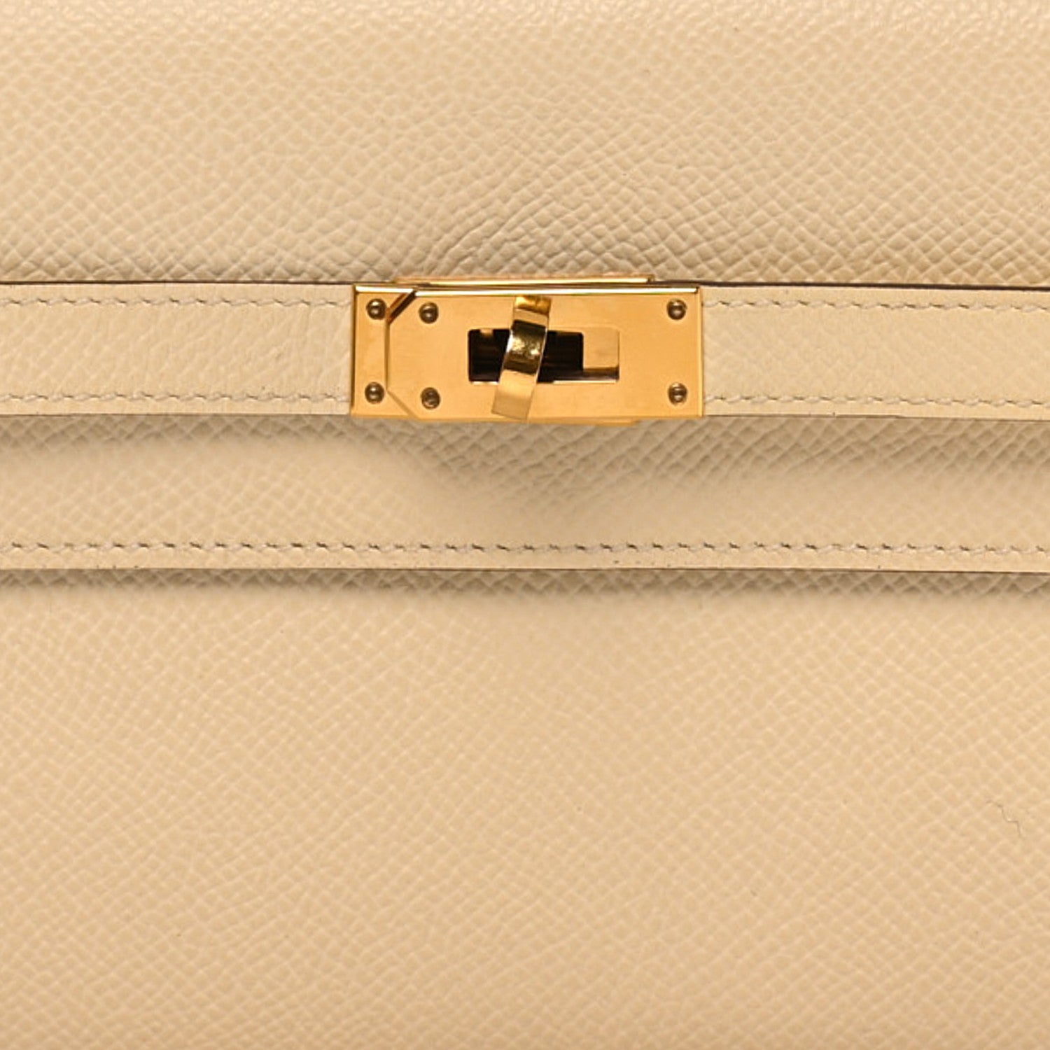 Hermes Epsom Verso Kelly Wallet To Go Nata Jaune Poussin 8 of 11