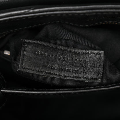Saint Laurent Calfskin Y Quilted Monogram Monochrome Toy Loulou Crossbody Bag Black 8 of 12