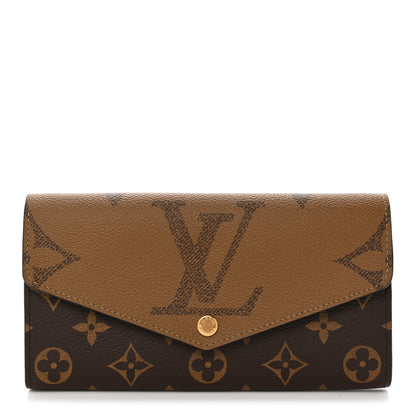 Louis Vuitton Reverse Monogram Giant Sarah Wallet 1 of 9