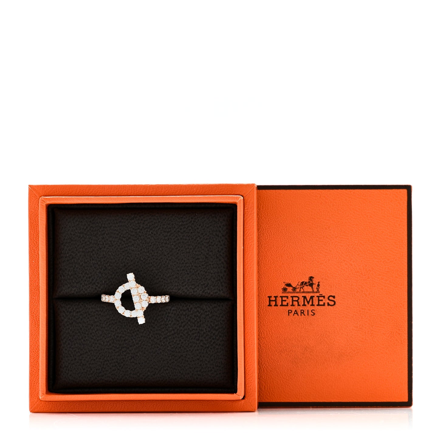 18K Rose Gold Diamond Finesse Ring 50 5.25