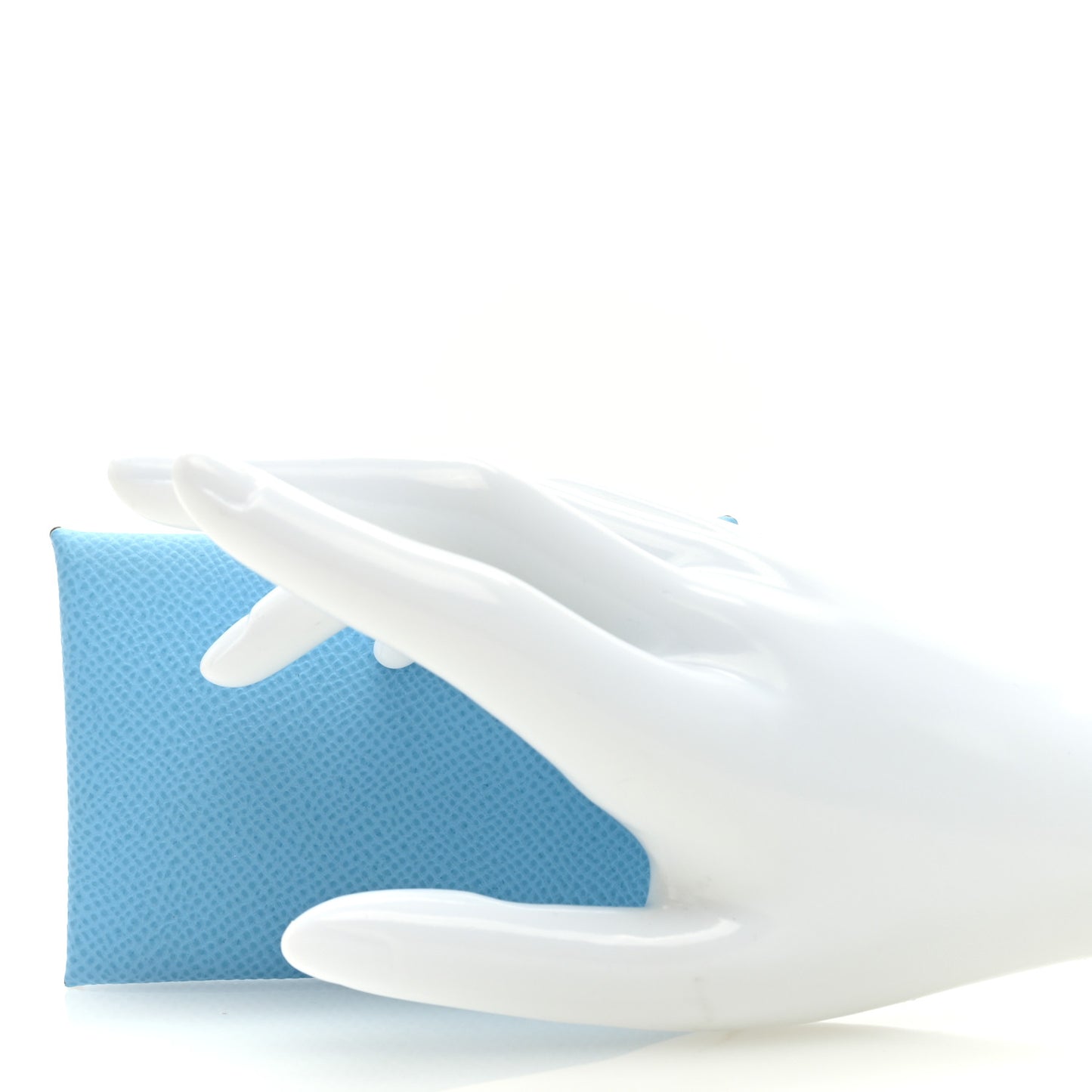 Epsom Calvi Card Case Celeste