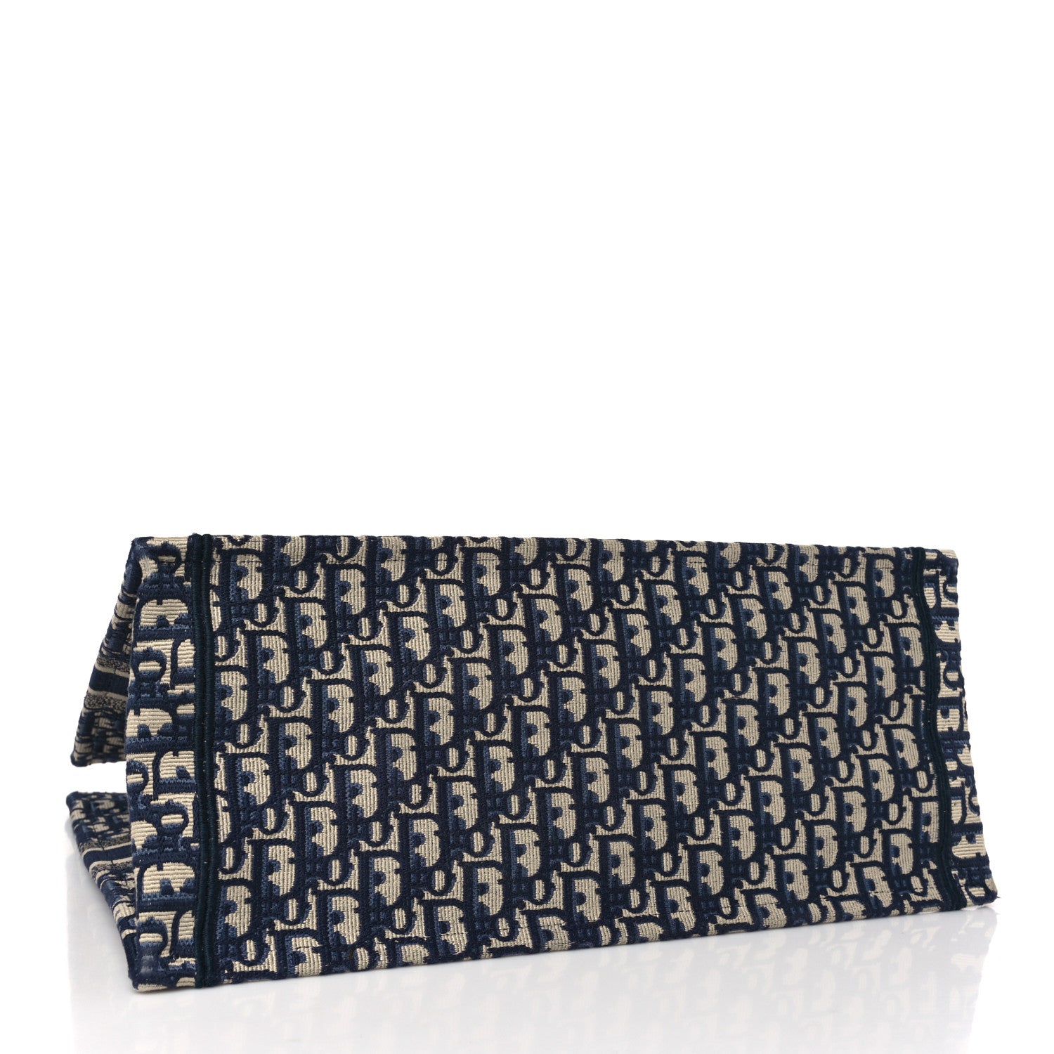 Christian Dior Oblique Large Book Tote Blue Multicolor 4 of 9