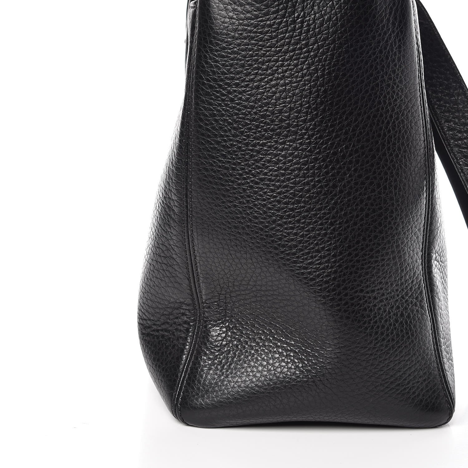 Chanel Calfskin Cerf Shopper Tote Black 11 of 11