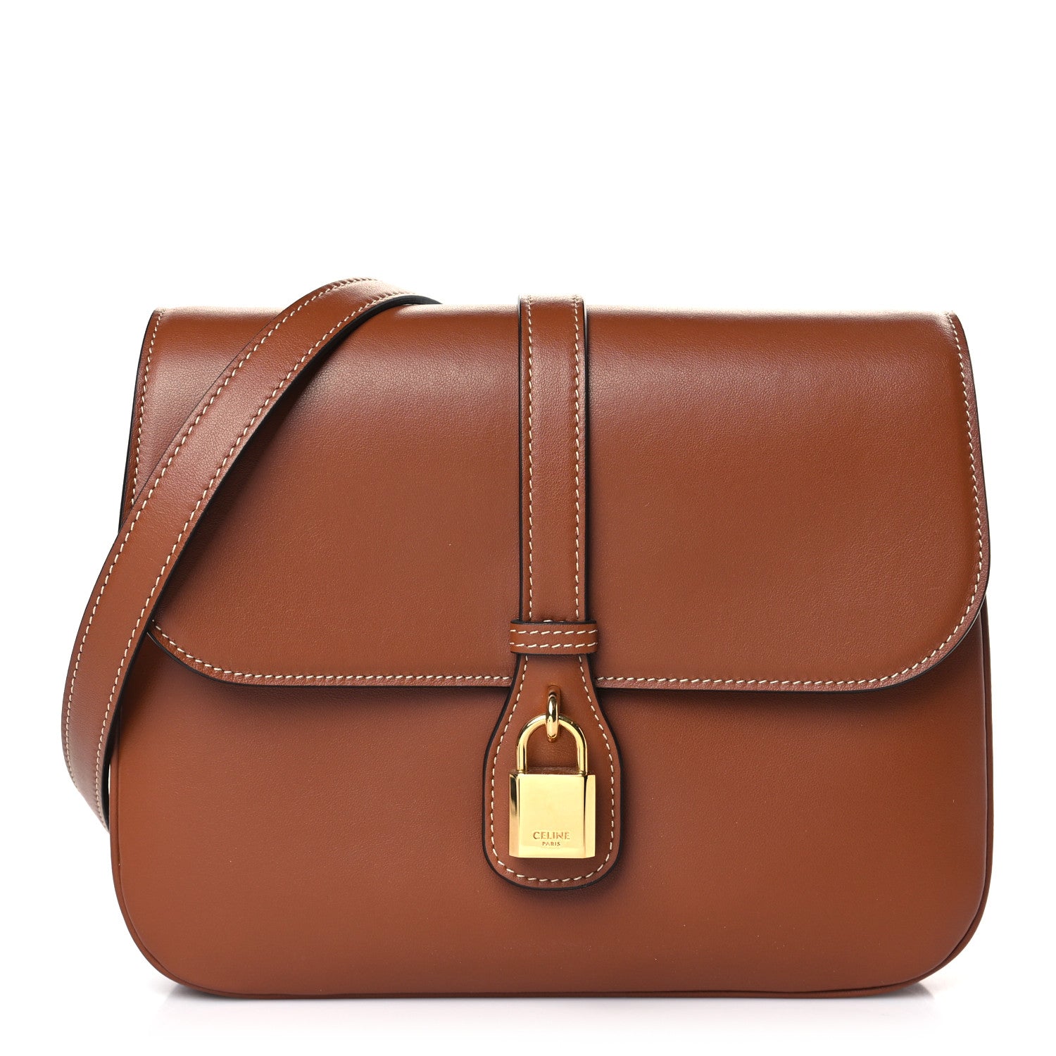 Celine Smooth Calfskin Medium Tabou Tan 1 of 8