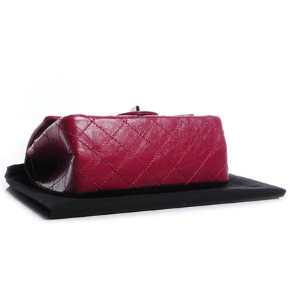Chanel Aged Calfskin Quilted 2.55 Reissue 224 Flap Red 4 of 9