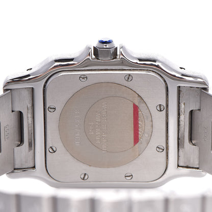 Cartier Stainless Steel 29mm Santos De Galbee Quartz Watch 4 of 7