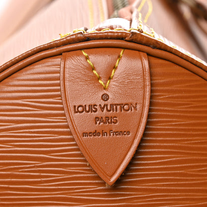 Louis Vuitton Epi Keepall 55 Cipango 6 of 11