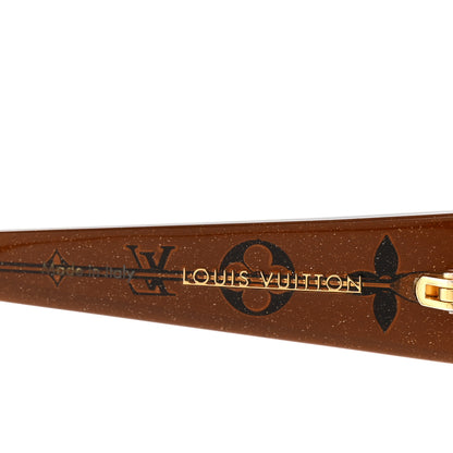 Louis Vuitton Obsession GM Sunglasses Z0459E Brown Glitter 6 of 7