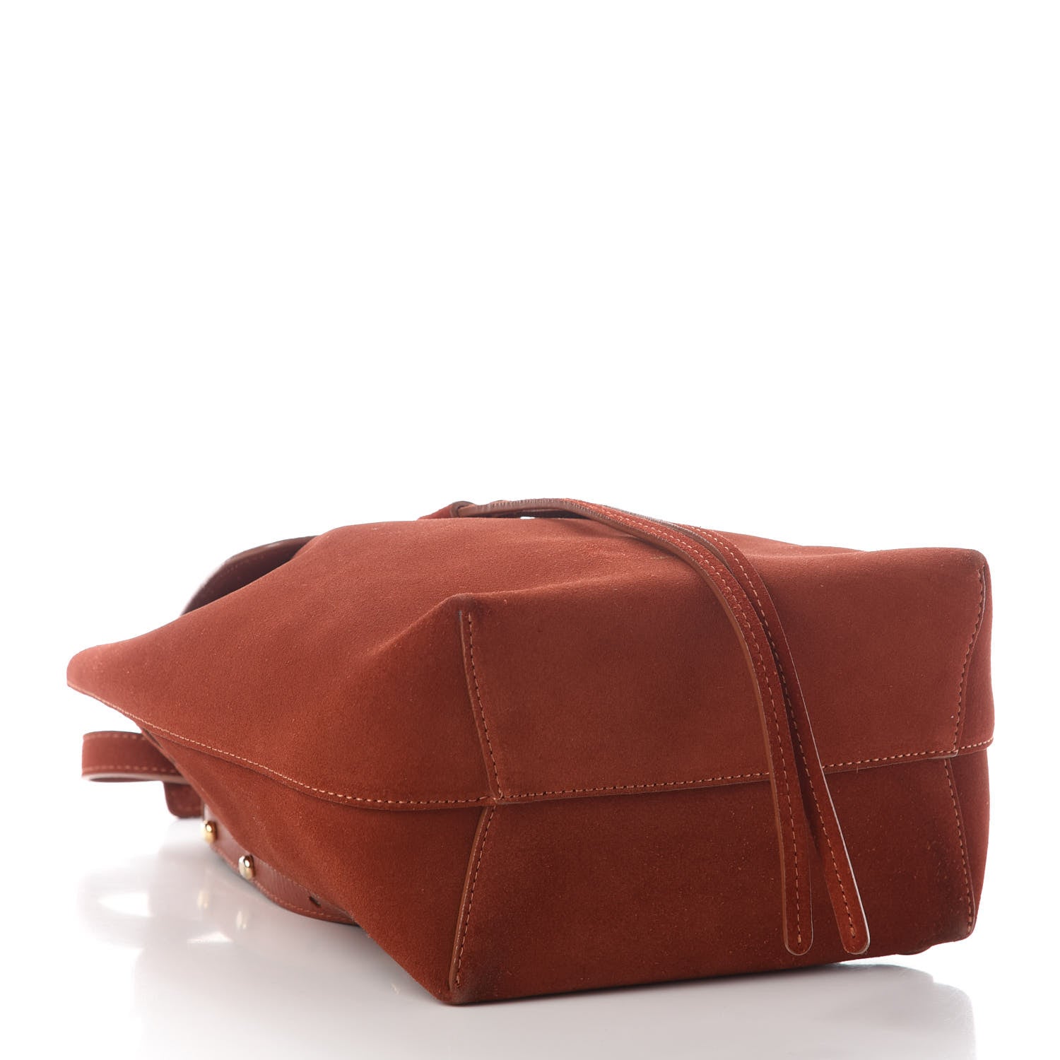 Mansur Gavriel Suede Backpack Brick 3 of 6