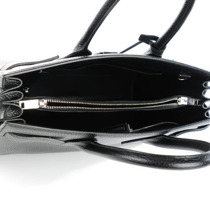 Saint Laurent Grained Calfskin Small Sac De Jour Black 5 of 7