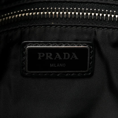 Prada Tessuto Nylon Crossbody Bag Black 6 of 10