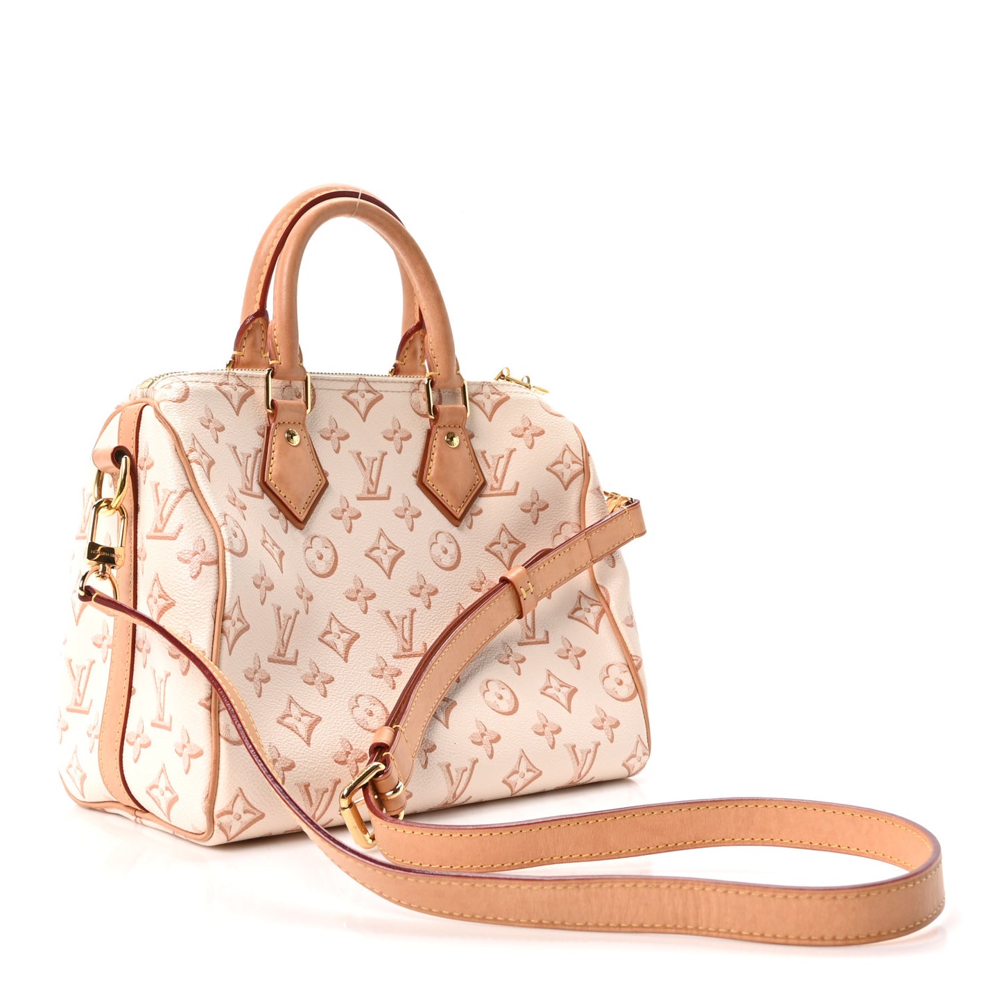 Monogram Fall for You Speedy Bandouliere 25 Beige Clair
