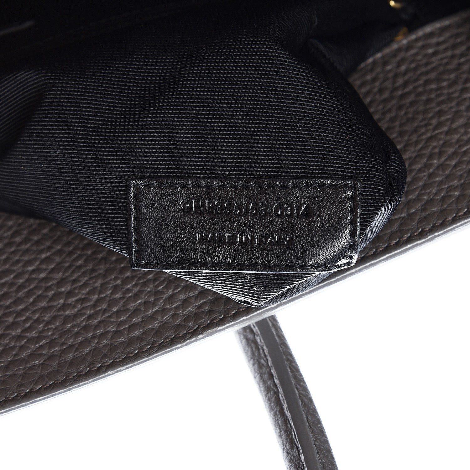 Saint Laurent Grained Calfskin Small Sac De Jour Dark Anthracite 8 of 9