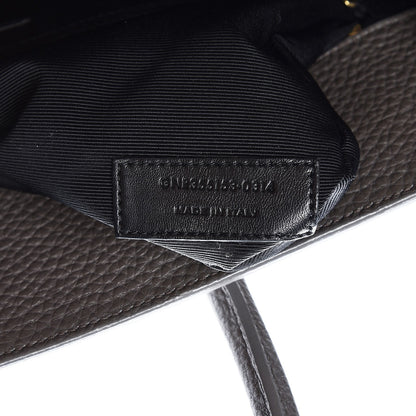 Saint Laurent Grained Calfskin Small Sac De Jour Dark Anthracite 8 of 9