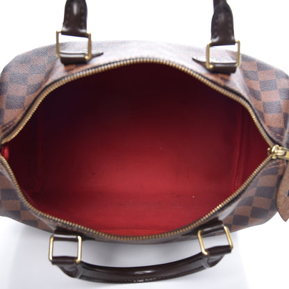 Louis Vuitton Damier Ebene Speedy 30 7 of 16