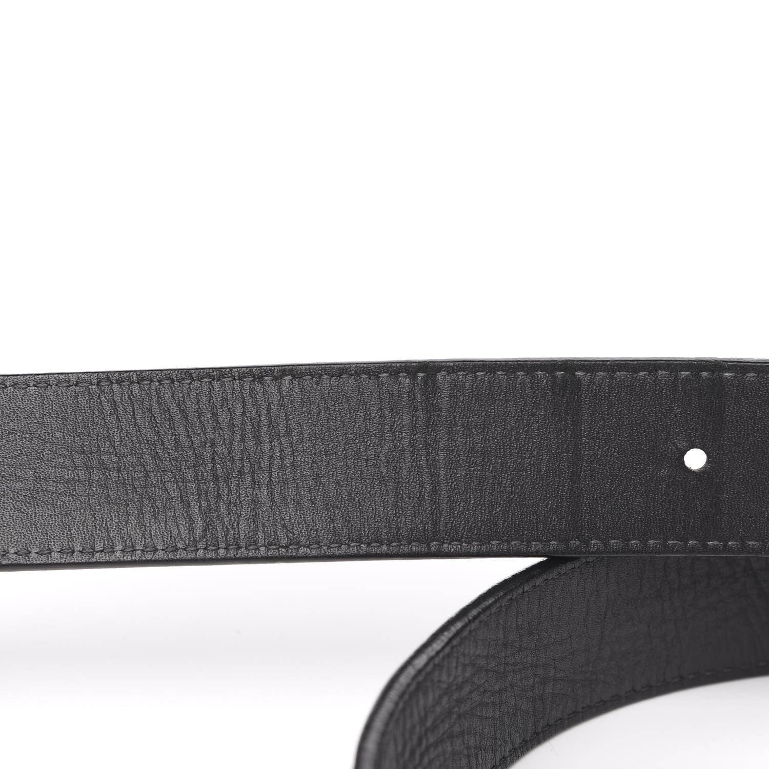 Louis Vuitton Calfskin Damier Embossed Inventeur Reversible Belt 95 38 4 of 6
