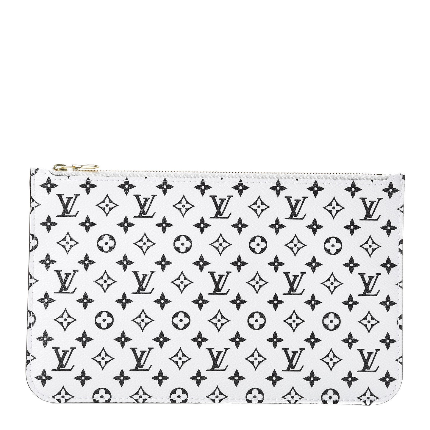 Monogram Giant Neverfull MM GM Pochette White