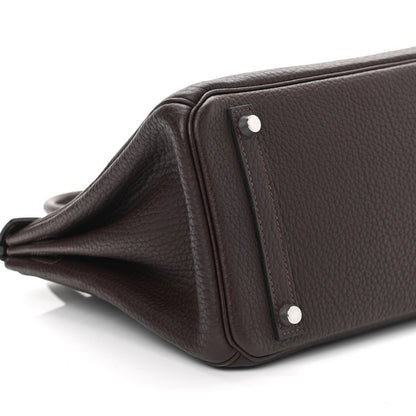 Hermes Fjord Birkin 30 Chocolate 9 of 11
