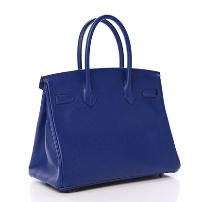 Hermes Epsom Birkin 30 Bleu Electrique 2 of 12
