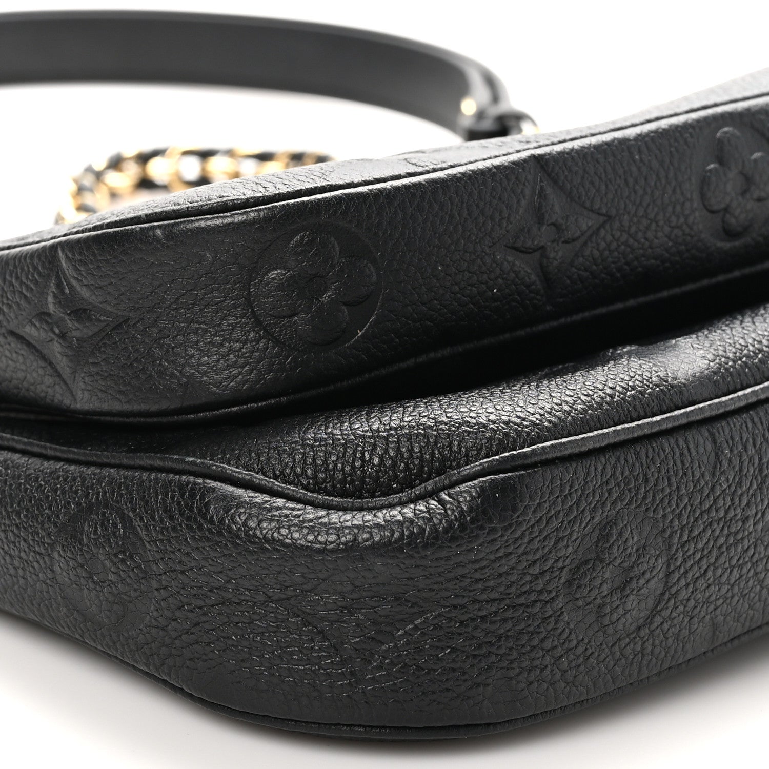 Louis Vuitton Empreinte Monogram Giant Multi Pochette Accessories Black 8 of 9