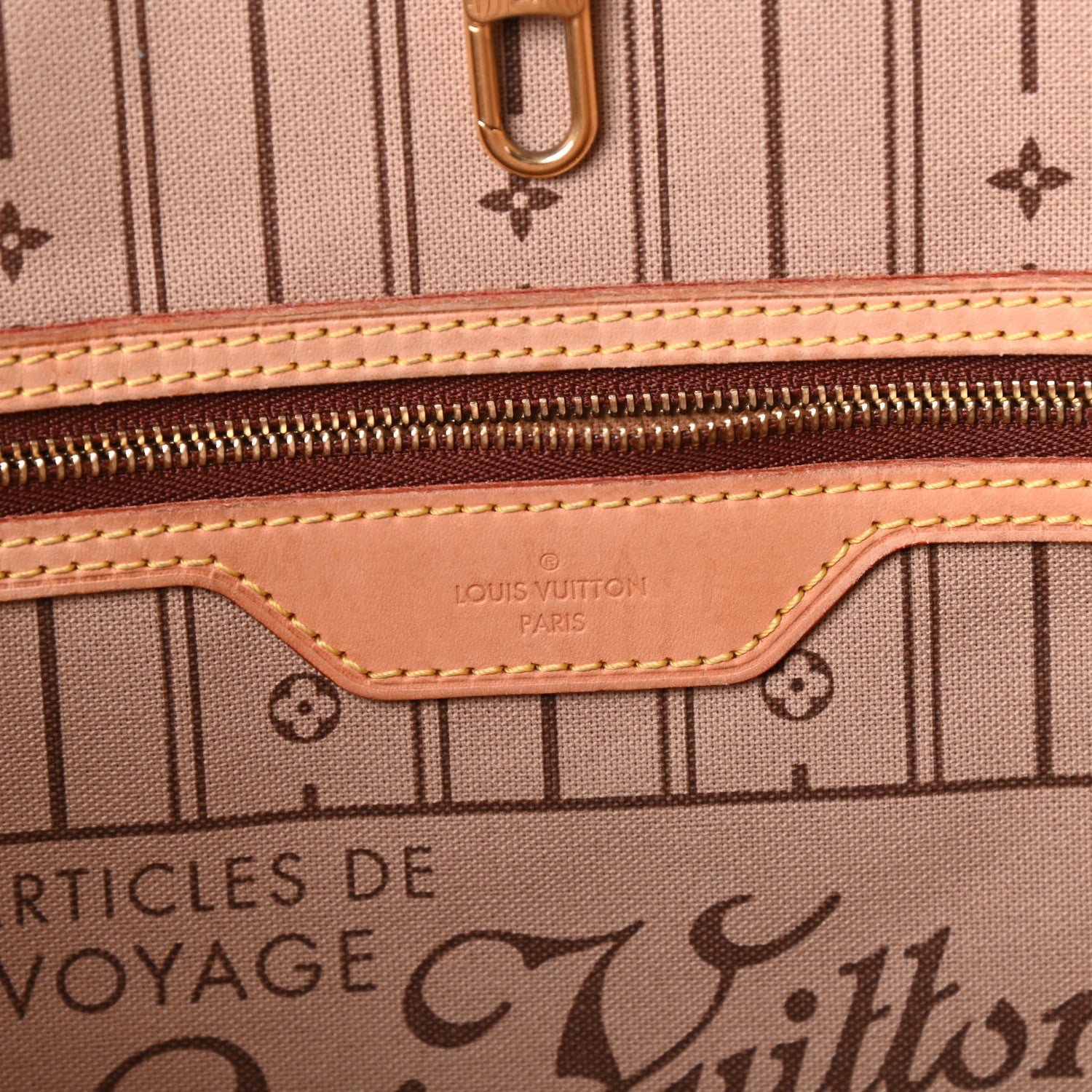 Louis Vuitton Monogram Neverfull MM 6 of 9