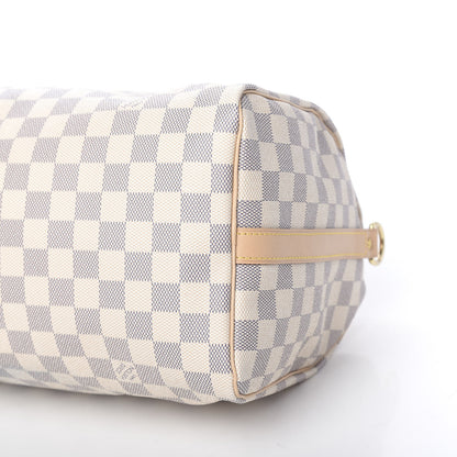 Louis Vuitton Damier Azur Speedy Bandouliere 30 10 of 14