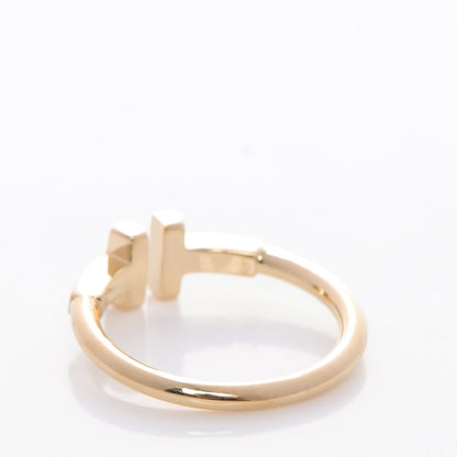 Tiffany 18K Yellow Gold T Wire Ring 4 3 of 5