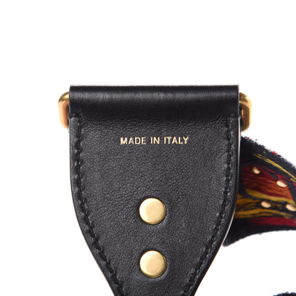 Christian Dior Canvas Embroidered Studded Rainbow J’Adior Shoulder Strap 3 of 5