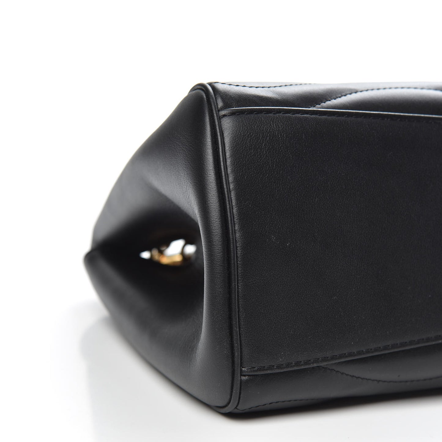 Calfskin New Wave Chain Tote Black