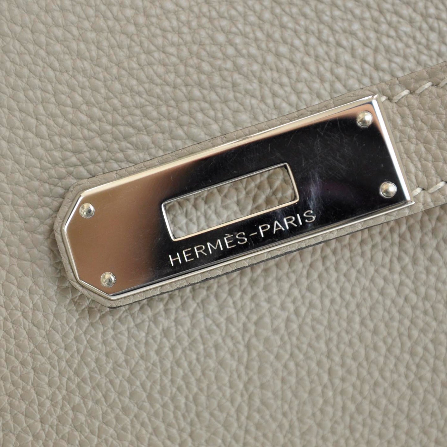 Togo Birkin 35 Gris Tourterelle