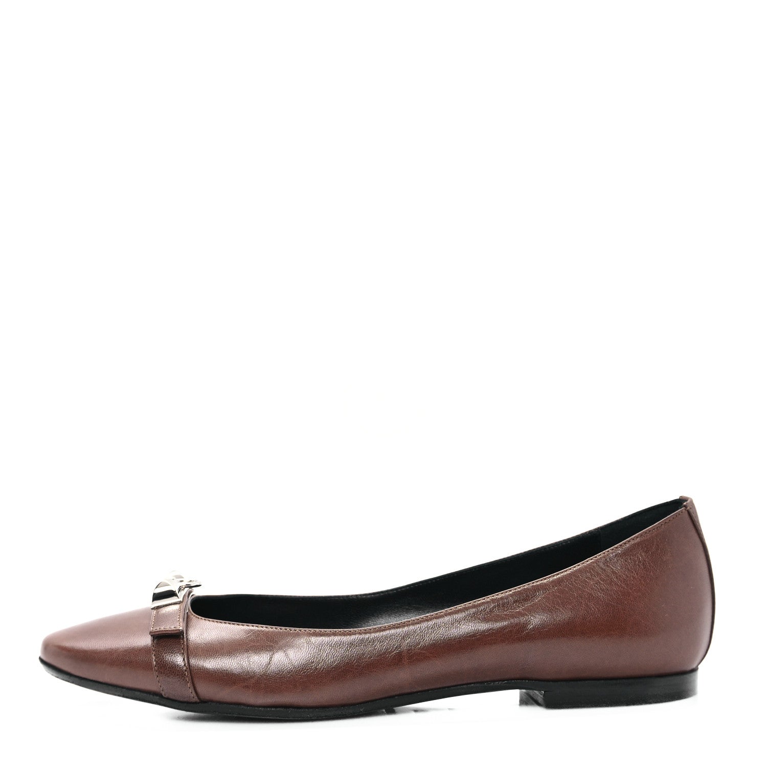 Hermes Lambskin Ballerina Flats 35 1 of 10