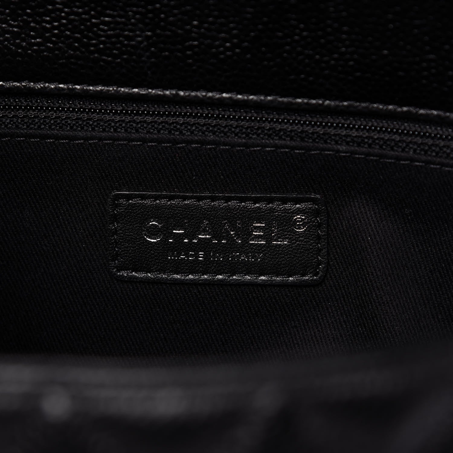 Chanel Caviar Quilted Small Coco Handle Flap So Black 8 of 11