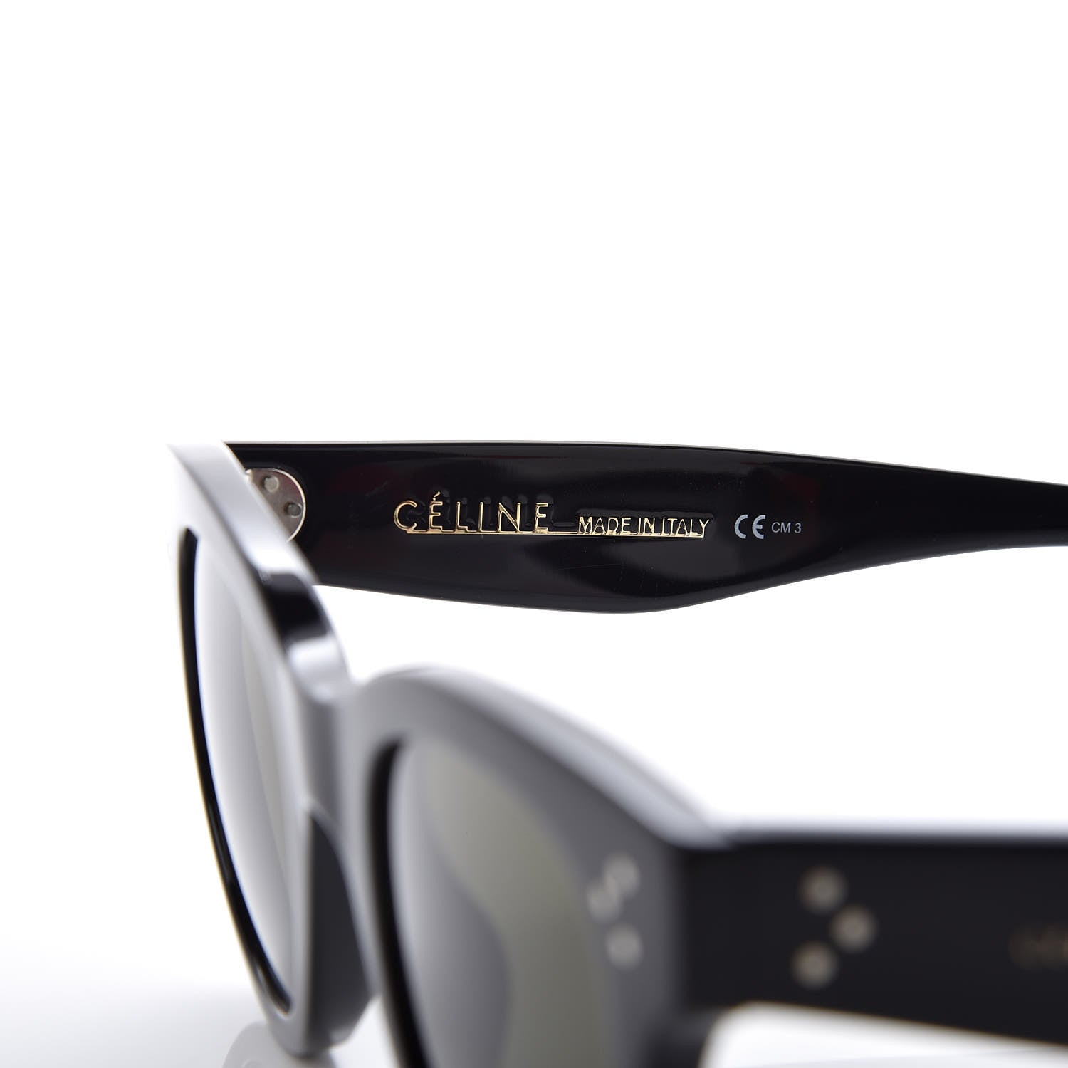 Celine Baby Audrey Sunglasses CL 41053/S Black 6 of 6