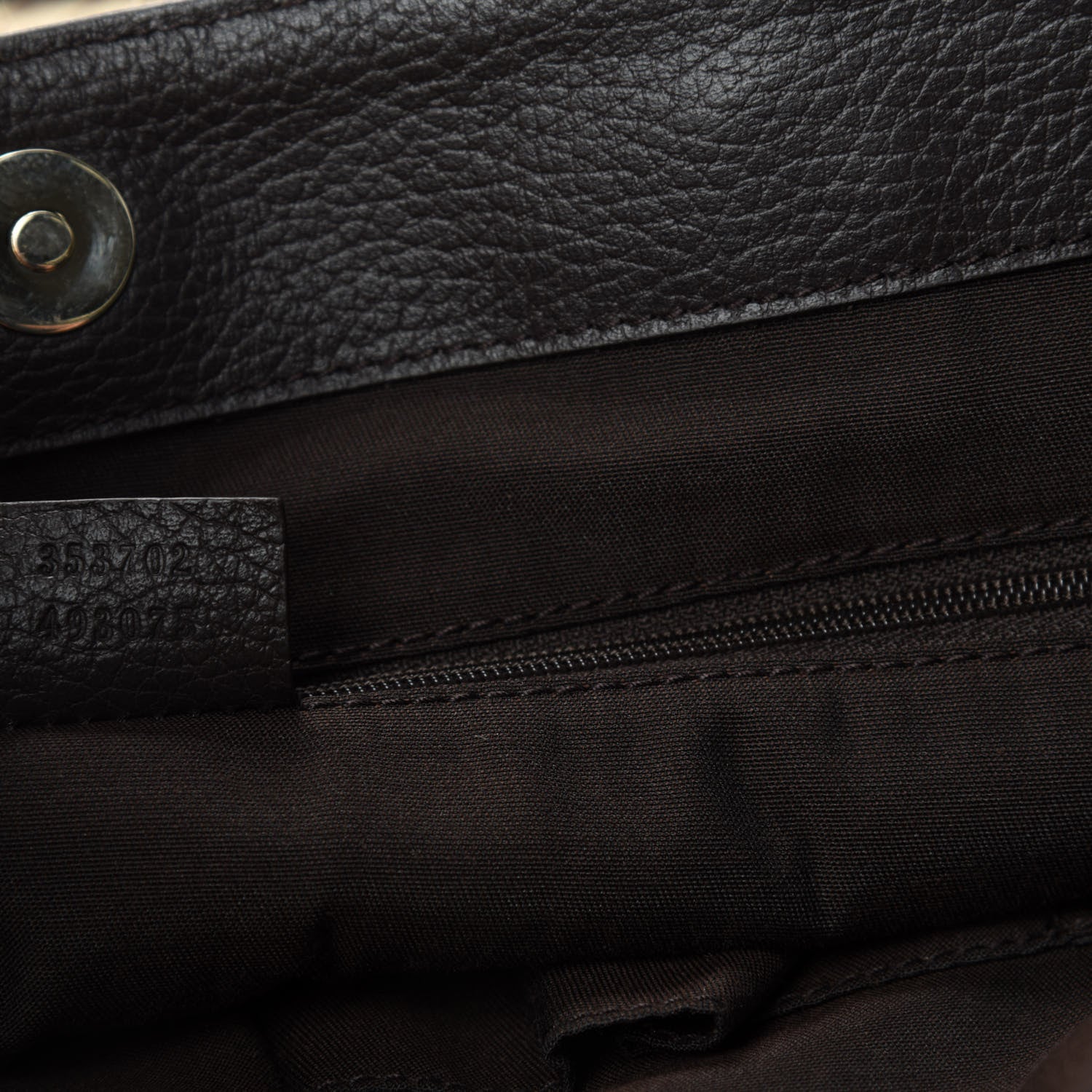 Gucci Diamante Medium Vertical Tote Dark Brown 9 of 10