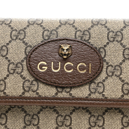 Gucci GG Supreme Monogram Neo Vintage Web Belt Bag Brown 8 of 10