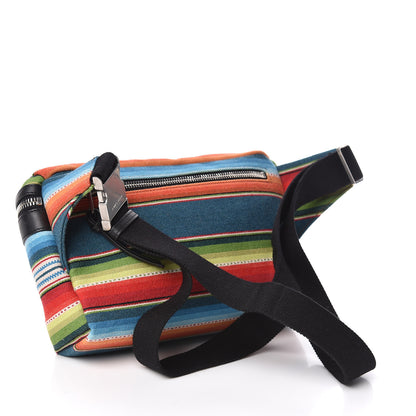 Saint Laurent Wool Mexican Jacquard City Belt Bag Multicolor 3 of 10