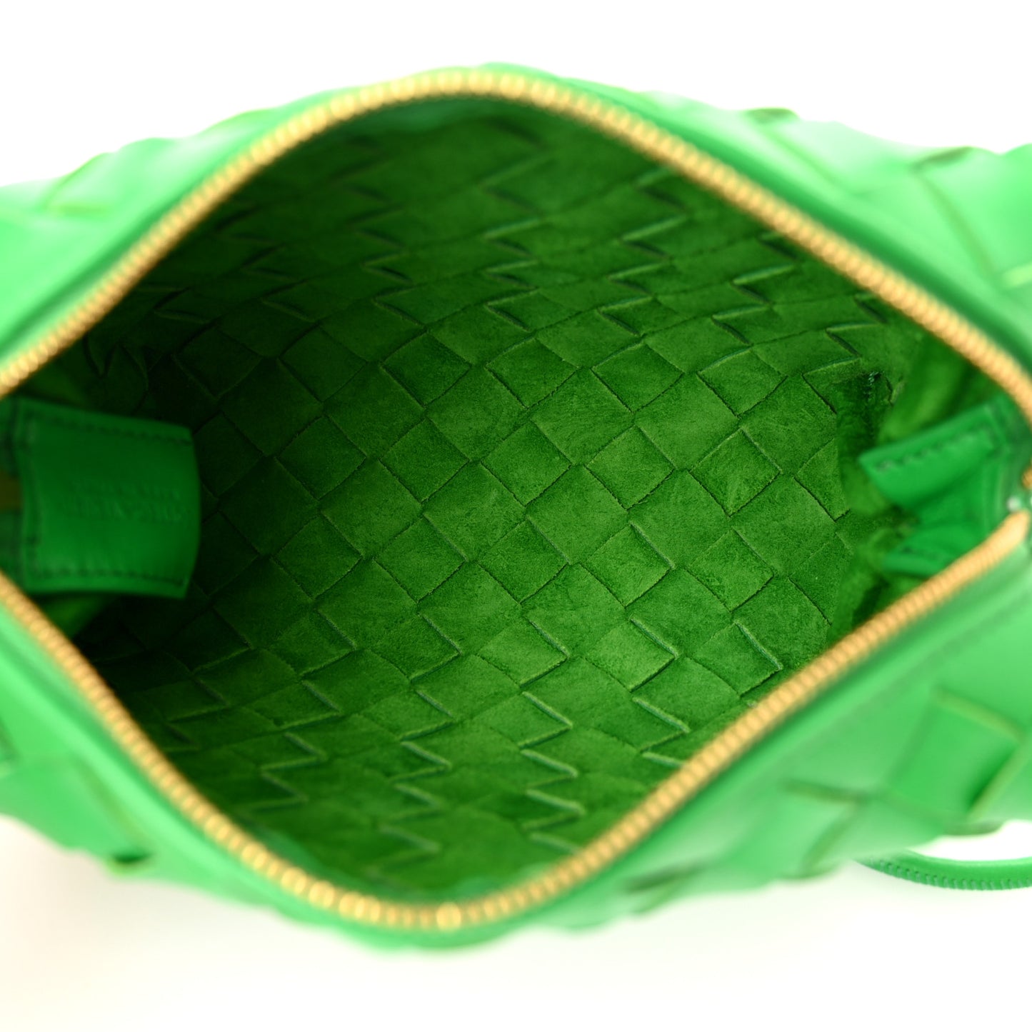 Nappa Intrecciato Mini Loop Camera Bag Parakeet