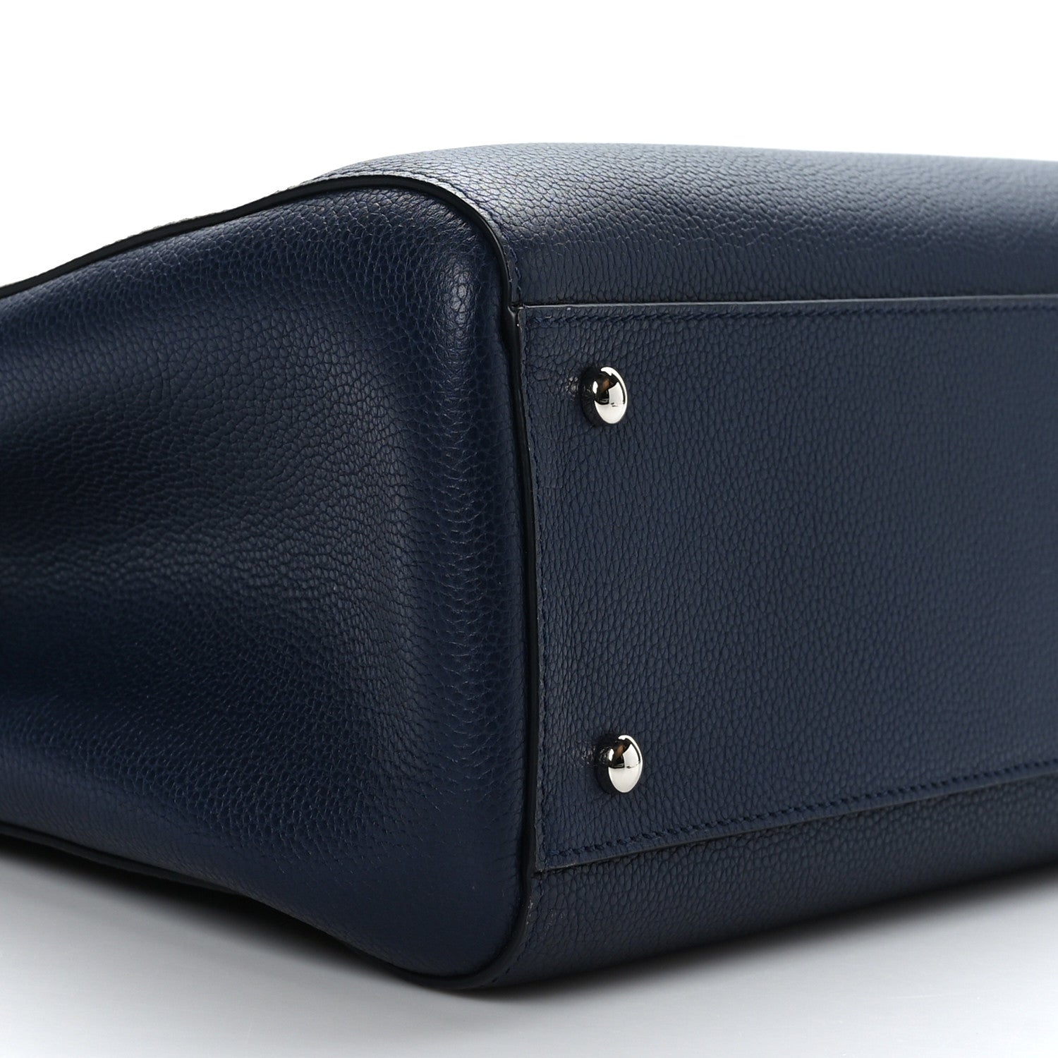 Chanel Grained Calfskin Small Neo Executive Shopper Tote Navy 9 of 11
