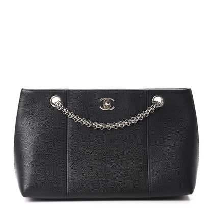 Chanel Grained Calfskin Bijoux Chain Shoulder Bag Black 1 of 19