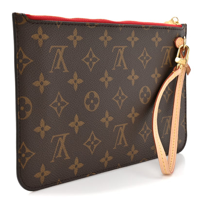Louis Vuitton Monogram Neverfull MM GM Pochette Pivoine 3 of 6