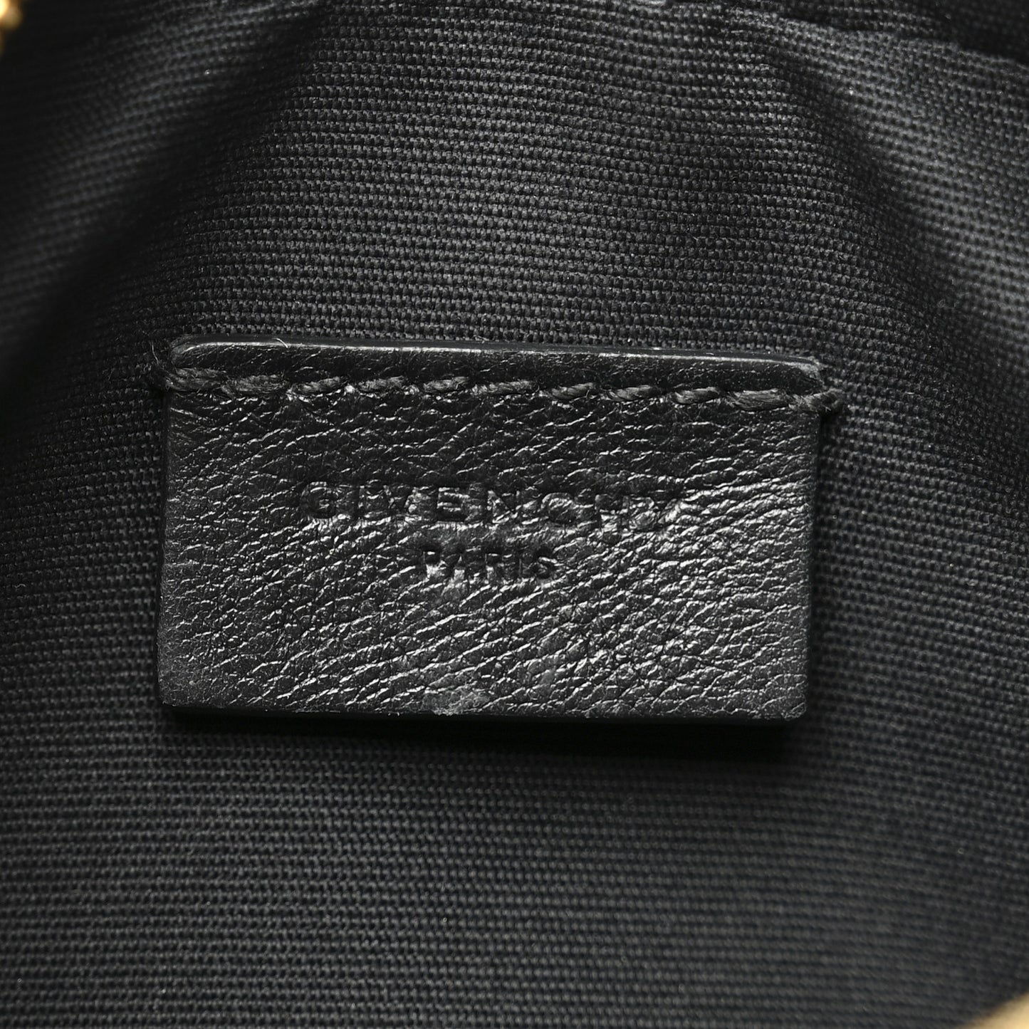 Calfskin Uniform Belt Pouch 85 Black