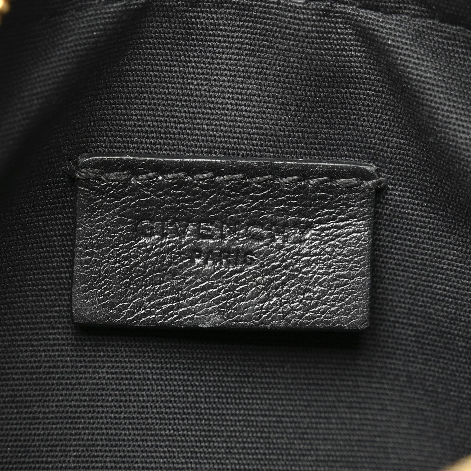 Givenchy Calfskin Uniform Belt Pouch 85 Black 6 of 10