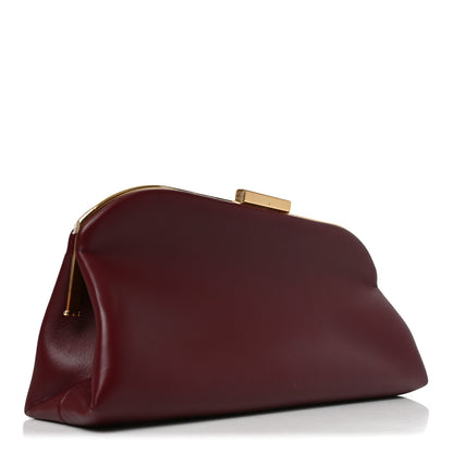 Chanel Lambskin Large Clutch Burgundy 3 of 11