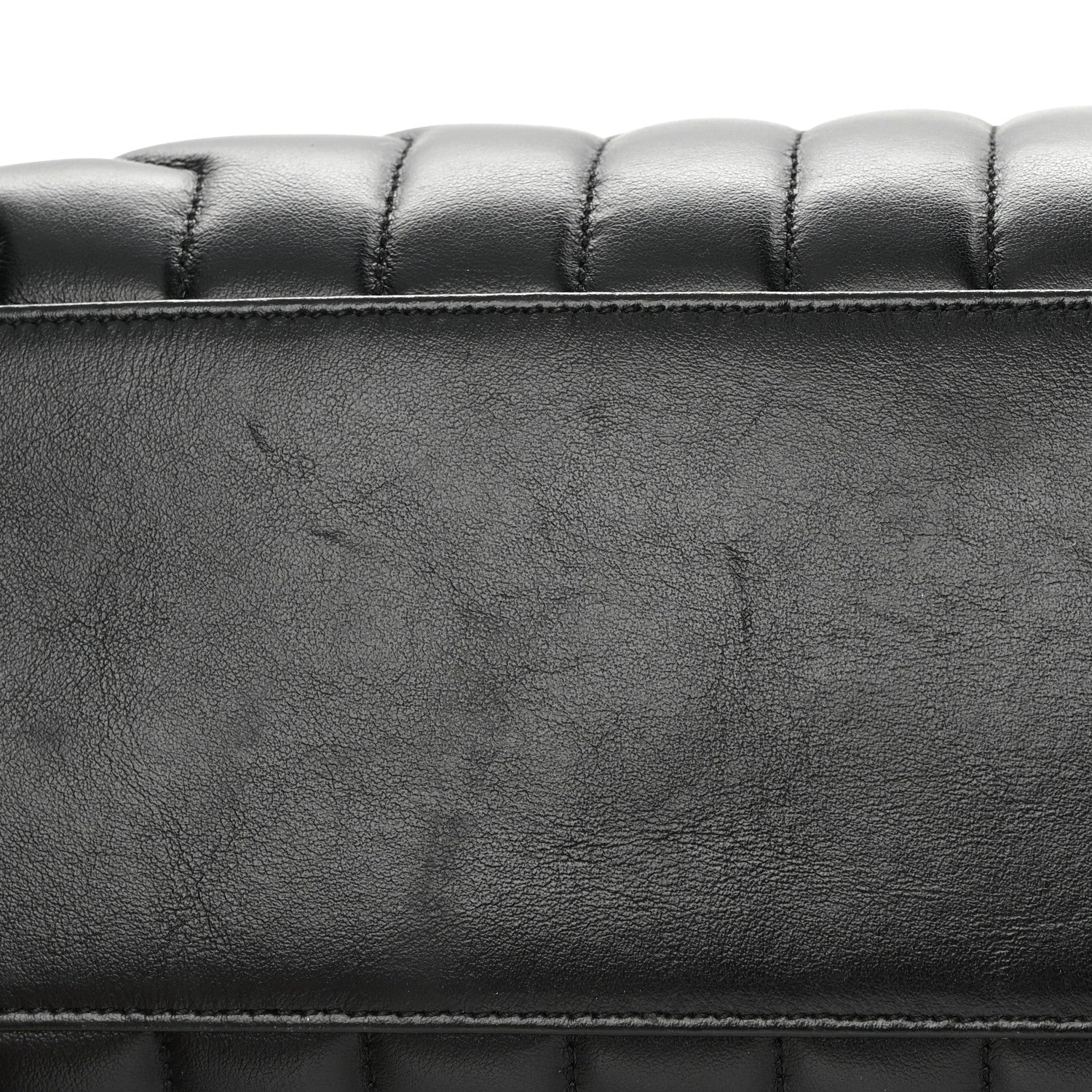Saint Laurent Calfskin Y Quilted Monogram Medium Loulou Chain Satchel Black 15 of 16