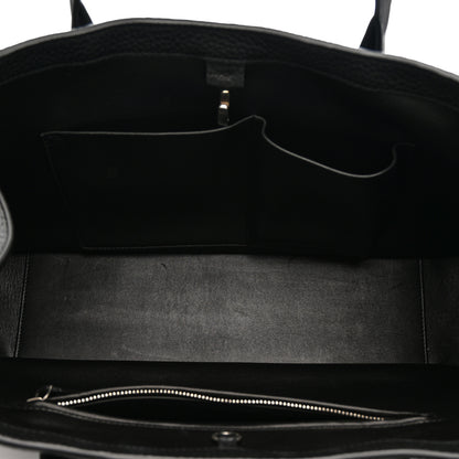 The Row Grained Calfskin Alger Shoulder Bag Black 5 of 9