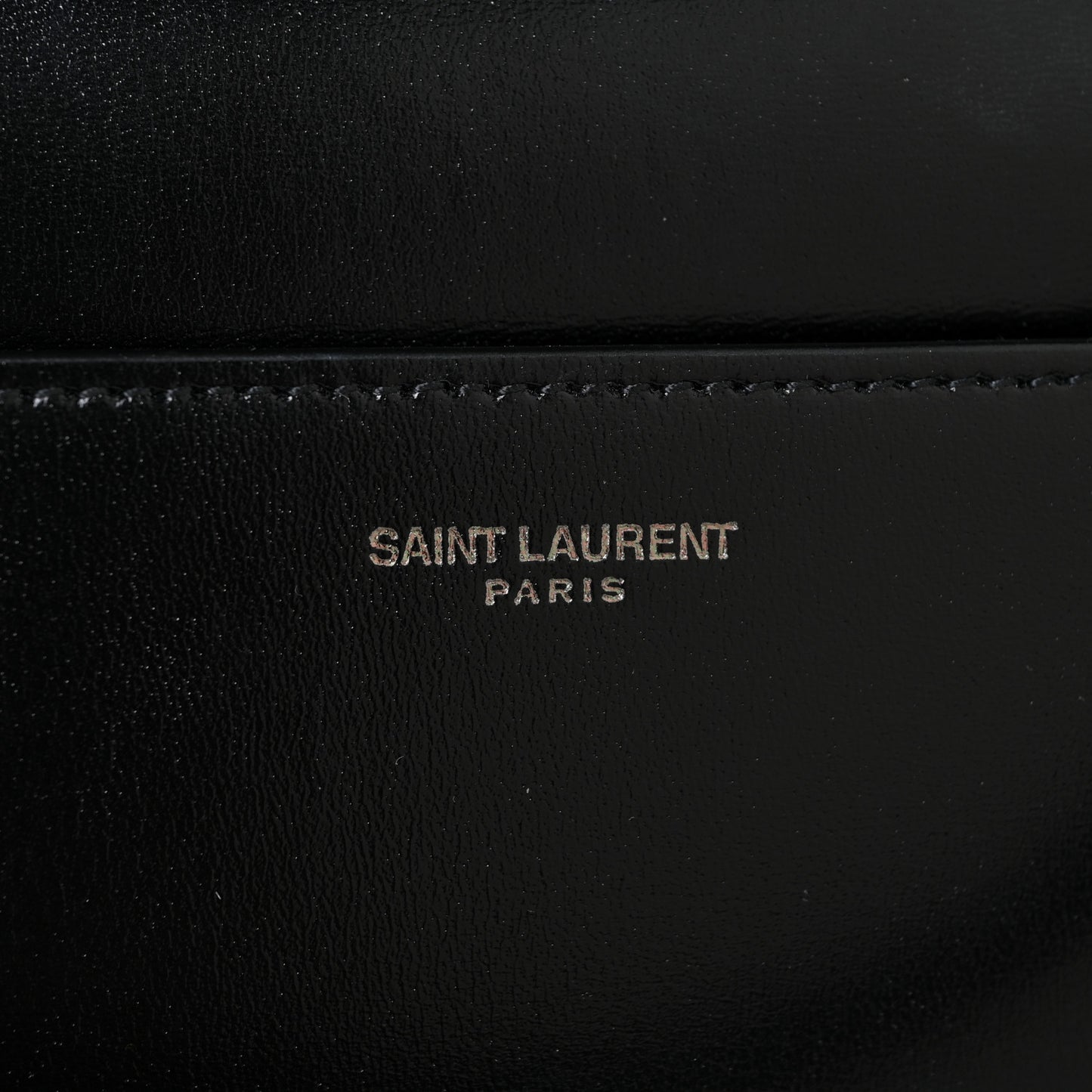 Shiny Calfskin Medium Uptown Tote Black